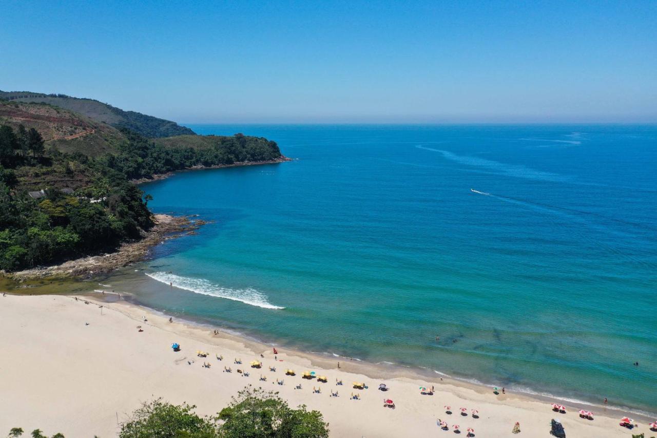 Maresias - Frente P/ Praia - Cond. Fechado - Piscina Aquecida!!!Wi Fi Exclusiva Sao Sebastiao  Bagian luar foto